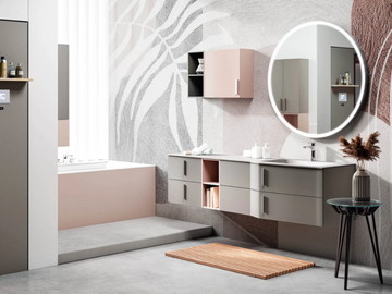 STR8 STR03 - Wall-mounted vanity unit with drawers by Gruppo Geromin - view 2